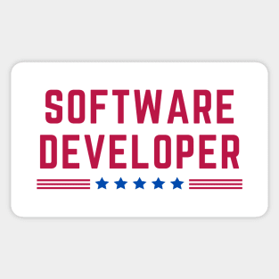 American Software Developer Sticker